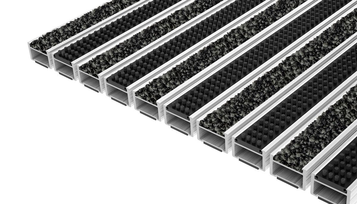 Entrance Mat Top Clean Robust 22 Pulse Insert And Cassette Brush