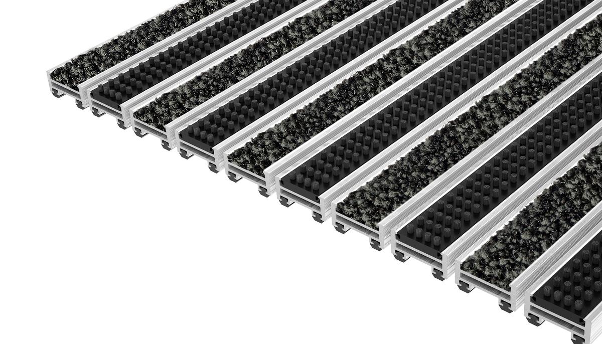 Entrance Mat Top Clean Stabil 17 Pulse Insert And Cassette Brush